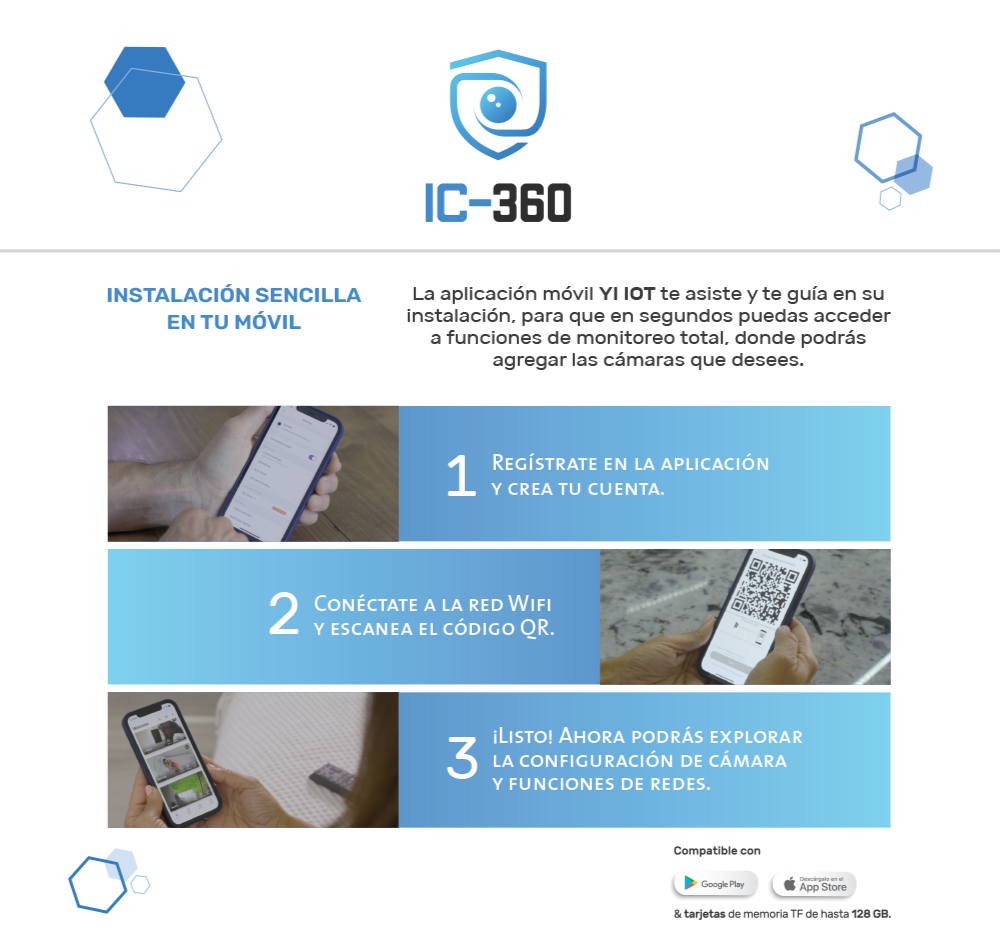 Cámara Seguridad Inteligente 360° (IC-360)